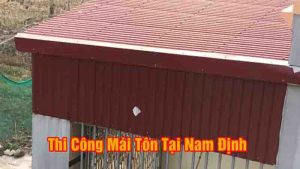 Làm mái tôn tại Nam Định