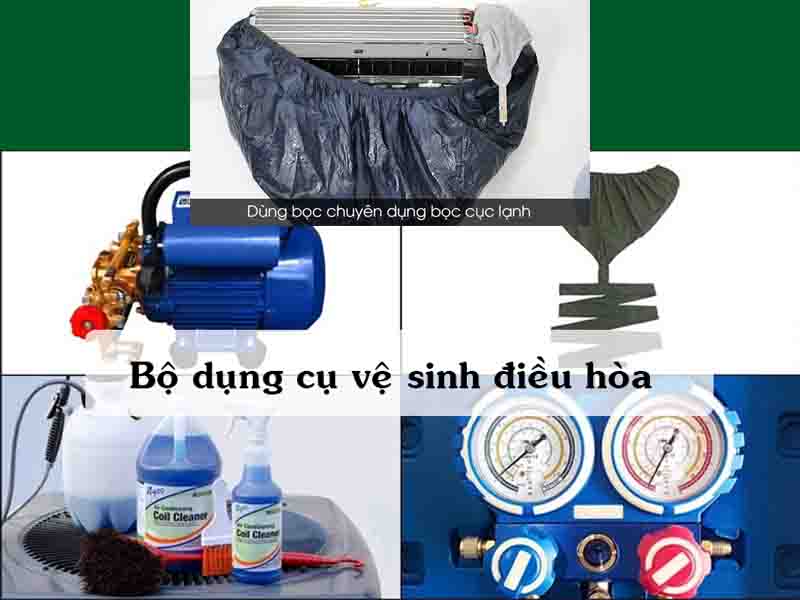 vệ sinh điều hoà tại nhà