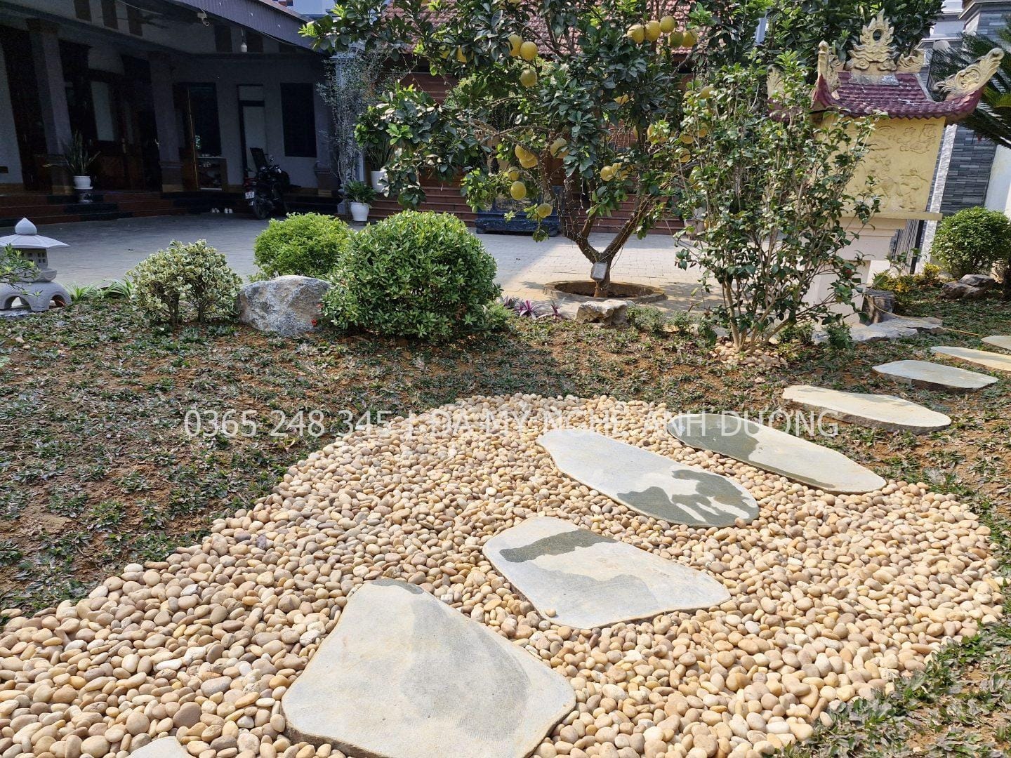 Địa chỉ cung cấp sỏi tiểu cảnh trang trí