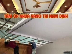 khung sắt trần nhựa