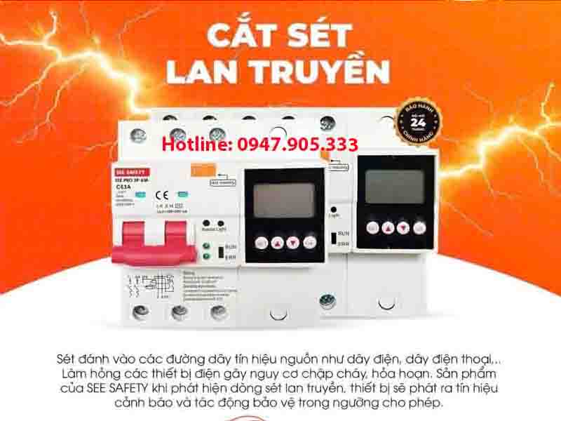 Thiết Bị Chống Sốc Điện cat set lan truyền