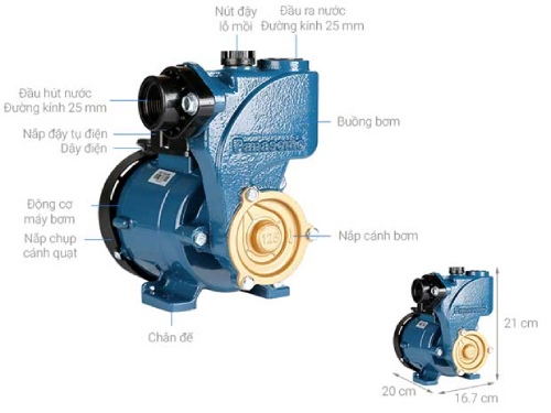 Cấu Tạo Của Máy Bơm Nước Đẩy Cao cấu tạo máy bơm nước đẩy cao