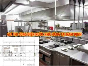Giá Thi Công Điện Nước Nhà Hàng Tại Nam Định