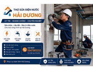 cải tạo điện nước tại Hải Dương